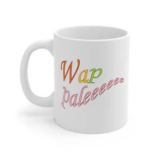 "WAP PALE MAP TRAVAY" #2 > Haiti mug