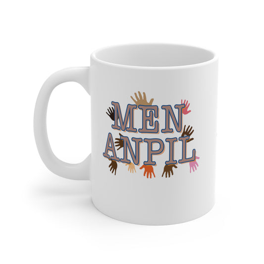 "MEN ANPIL CHAY PA LOU" > Haiti mug