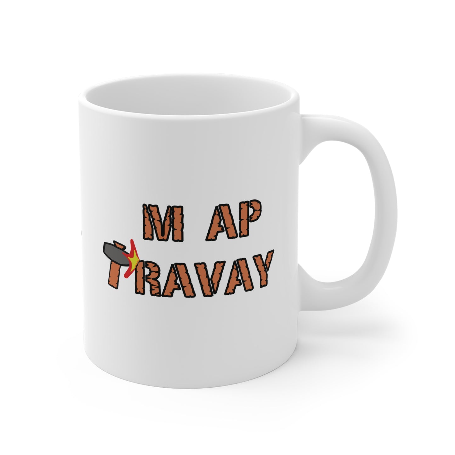 "WAP PALE MAP TRAVAY" #2 > Haiti mug