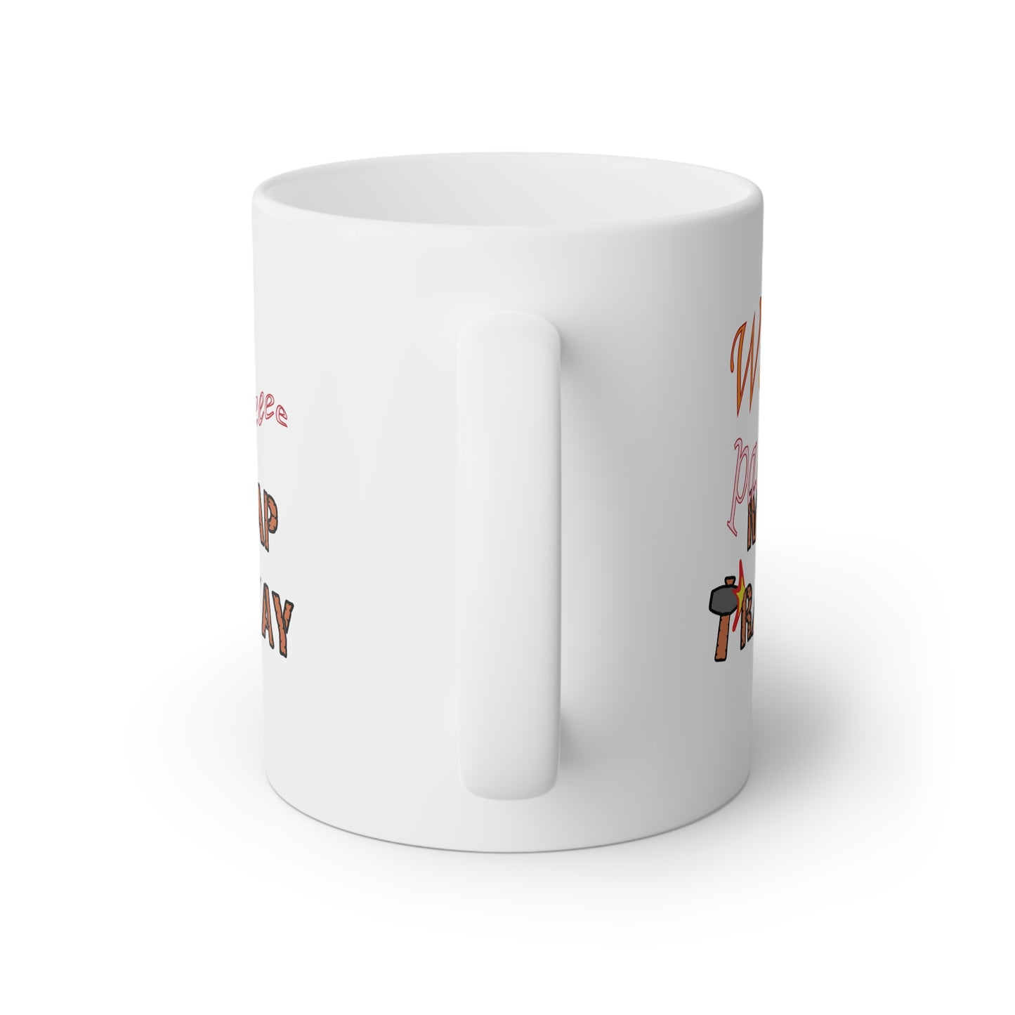 "WAP PALE MAP TRAVAY" <> Haiti mug