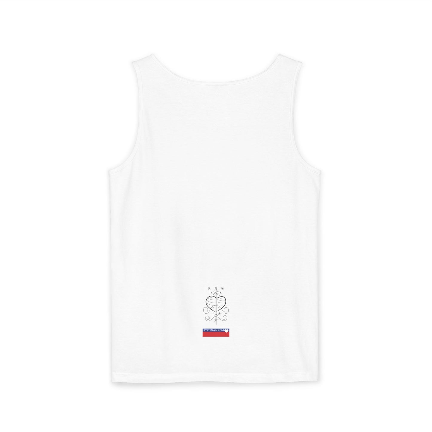 Uni Tank-Top Erzuli-Freda veve, Black on White