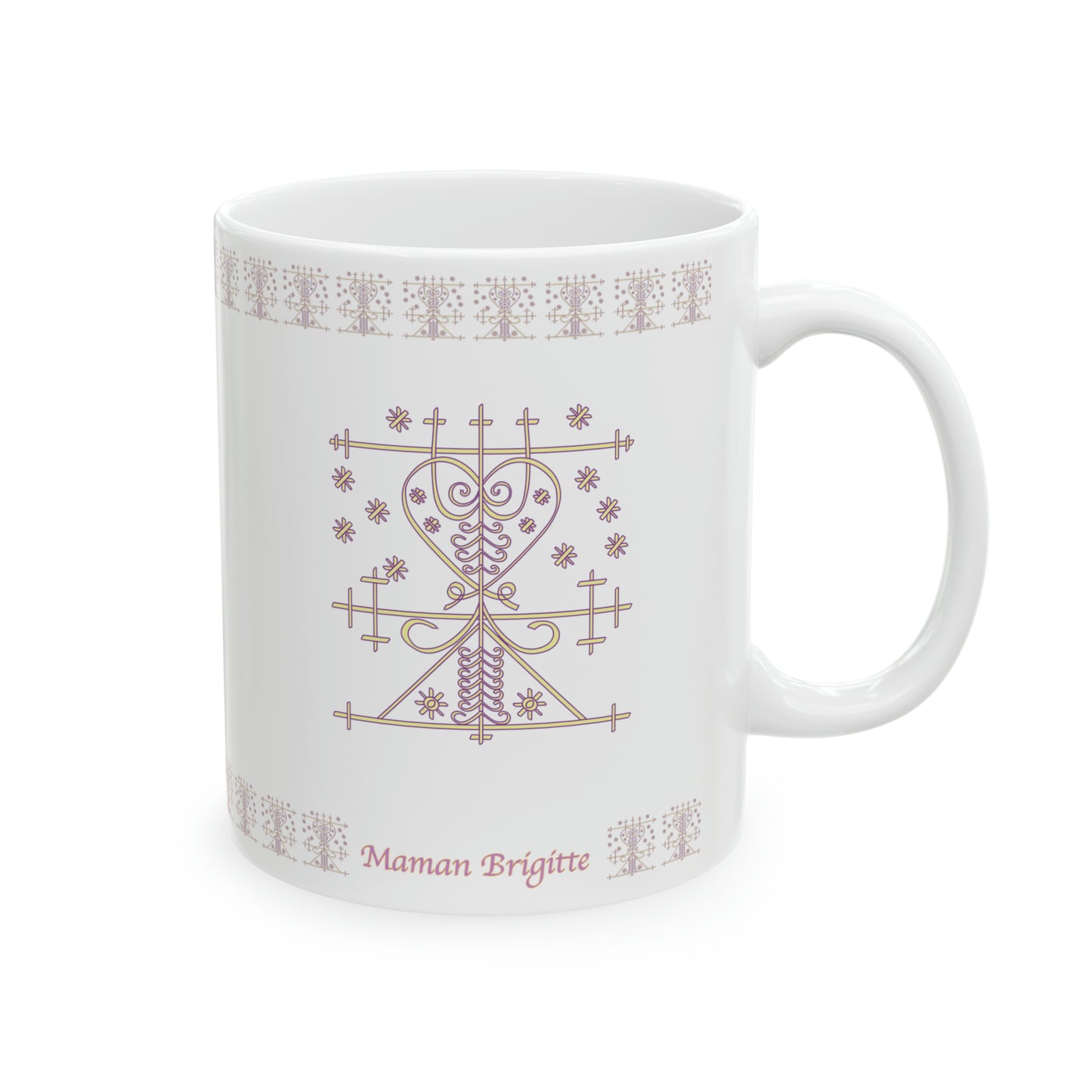 Maman-Brigitte Veve Haiti Mug