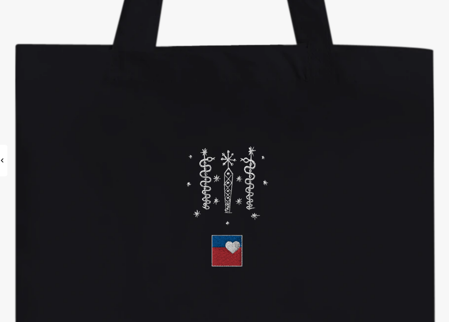 Premium embroidered Danbala Tote Bag